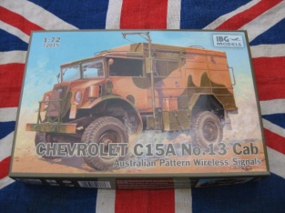 IBG72015  CHEVROLET C15A No.13 Cab Australian Pattern Wireless